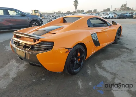 2016 Mclaren 650S z USA, uszkodzony, nr VIN SBM11FAA5GW006189